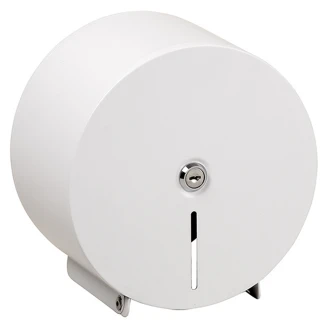 Toalettpappershållare Jumbo Vit Matt 20 cm