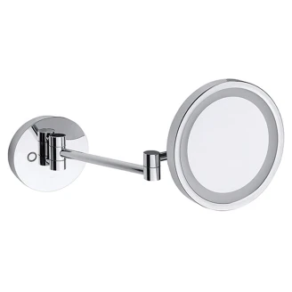 Sminkspegel med LED-belysning <strong>Elega</strong>  Krom Blank 20 cm