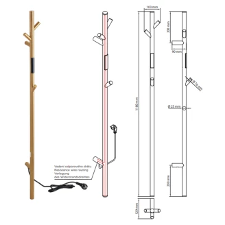 El Håndklestork 30 W <strong>Svalin</strong>  Gull Matt