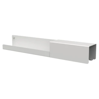 Hylla <strong>Sommardopp</strong>  med Krokar M 60x9 cm 4 Hängare Vit Höger