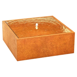Cortena Fontän <strong>Fuente</strong>  Cortenstål 120x120x45 cm