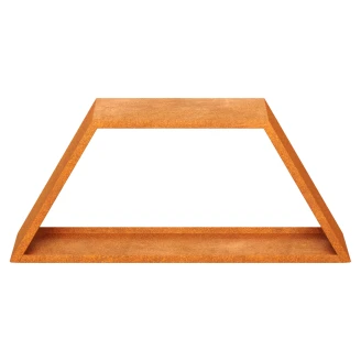 Cortena Vedställ <strong>Lena SKL</strong>  Cortenstål Trapez 80 cm