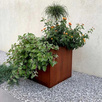 Cortena Kruka <strong>Cubo</strong>  Cortenstål 45 cm