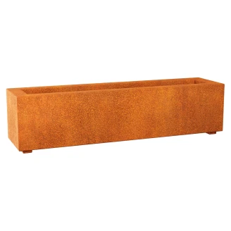 Cortena Odlingslåda <strong>Largo</strong>  Cortenstål 120x30x30 cm