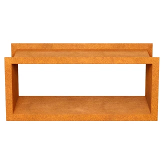 Cortena Vedställ <strong>Lena SKL</strong>  Cortenstål 88x40 cm