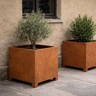 Cortena Kruka <strong>Pata</strong>  Cortenstål 60x60x60 cm