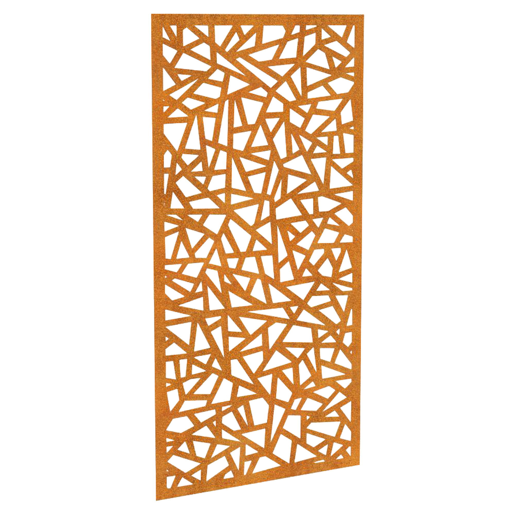 Cortena Dekorativ Veggpanel Decora Mosaic Cortenstål 91x191 cm