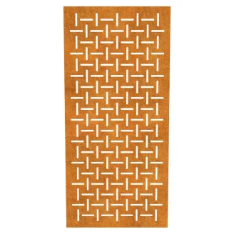Cortena Dekorativ Väggpanel <strong>Decora</strong>  Grid Cortenstål 91x191 cm