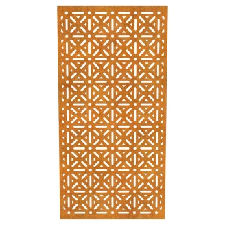 Cortena Dekorativ Väggpanel <strong>Decora</strong>  Lattice Cortenstål 91x191 cm