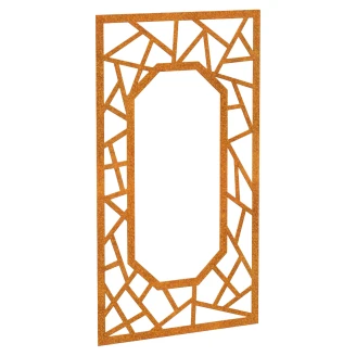 Cortena Dekorativ Veggpanel <strong>Decora</strong>  Frame Cortenstål 91x191 cm