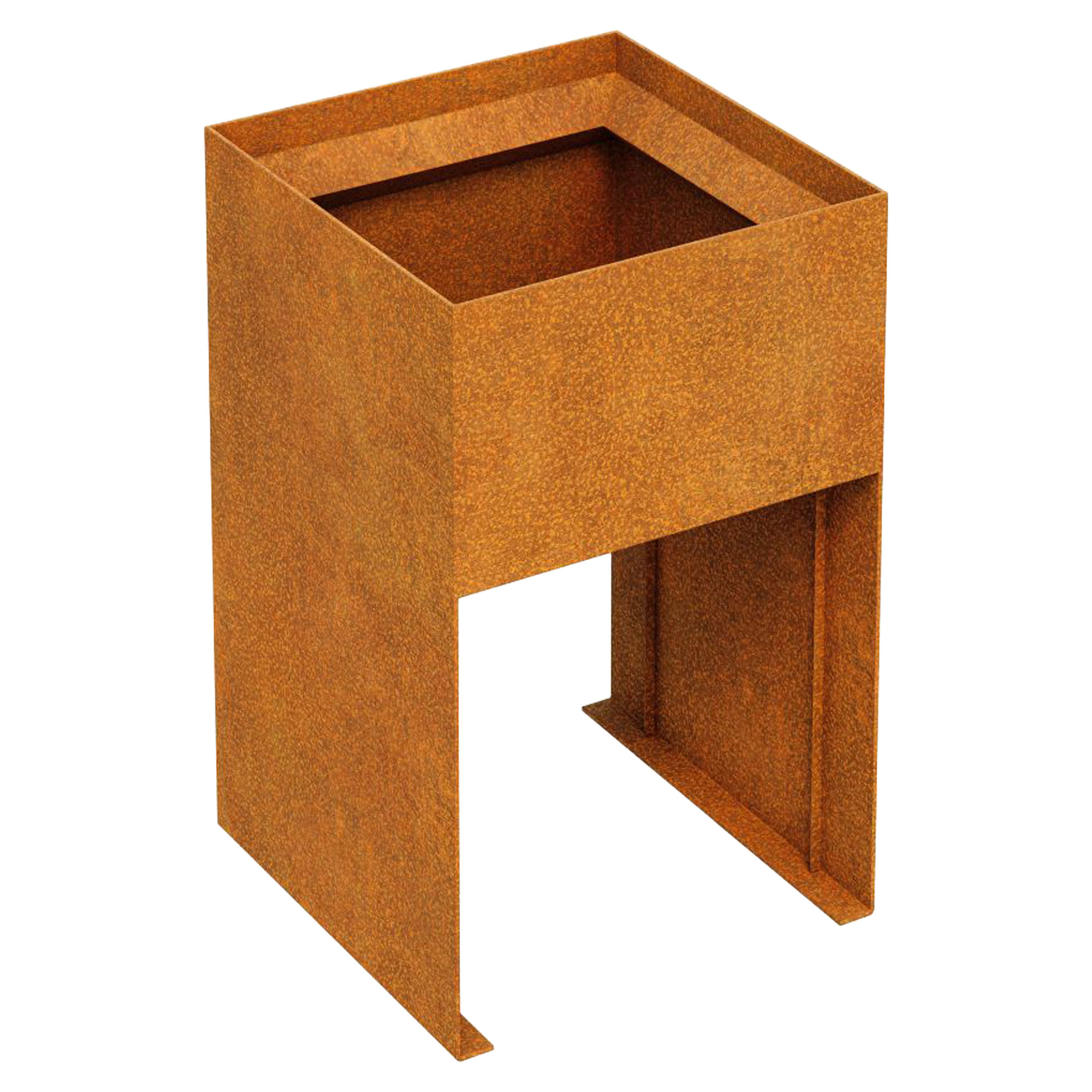 Cortena Kruka Planta Cortenstål 50x50x80 cm