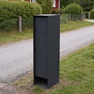 Brevlåda <strong>Hortum</strong>  Grå 30x45x120 cm