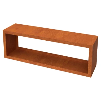 Vedställ <strong>Vermis</strong>  Cortenstål 150x38x50 cm