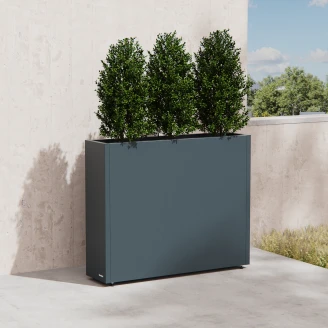 Herstera Utekruka <strong>Alameda</strong>  med Justerbar Volymfunktion Antracit 100x25x80 cm