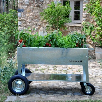 Herstera Odlingsbord <strong>Alamenda</strong>  Galvaniserad 120x60x80 cm