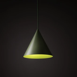 Hängande Lampa <strong>Seattle</strong>  Grön Matt Ø 21 cm