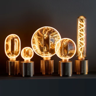 Werner Voss Glödlampa E27 LED Brun
