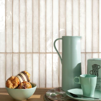 Veggflis <strong>Cielo</strong>  Beige-Murstein Blank 35x35 cm