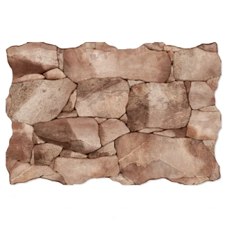 Veggflis <strong>Coralstone</strong>  Bronse Matt 34x50 cm