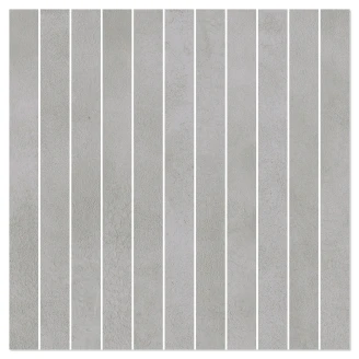 Mosaik Klinker <strong>Delicate</strong>  Ljusgrå Gren Matt 30x30 (2.3x30) cm