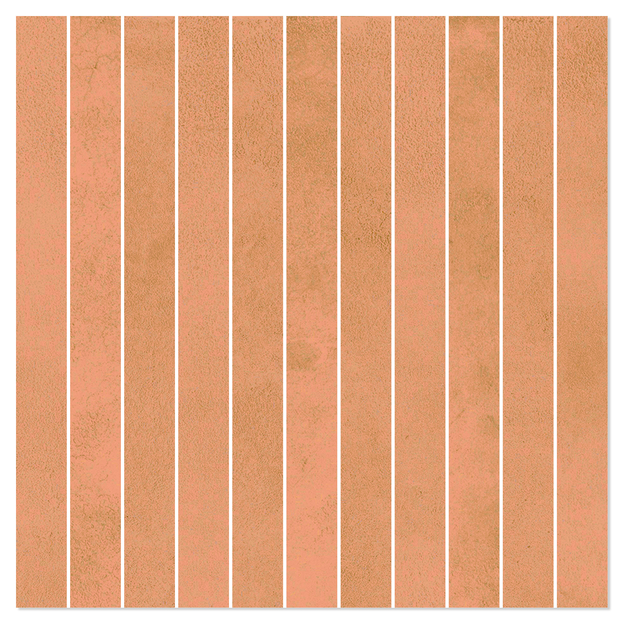 Mosaikk Gulvflis Delicate Oransje Gren Matt 30x30 (2.5x30) cm
