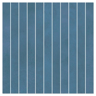 Mosaik Klinker <strong>Delicate</strong>  Blå Gren Matt 30x30 (2.3x30) cm