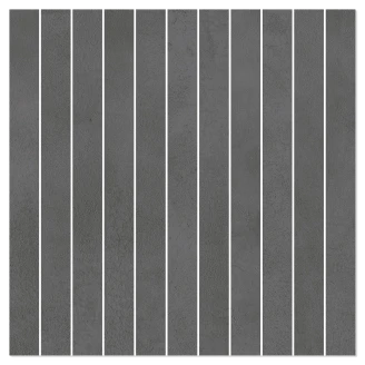 Mosaik Klinker <strong>Delicate</strong>  Grå Gren Matt 30x30 (2.3x30) cm
