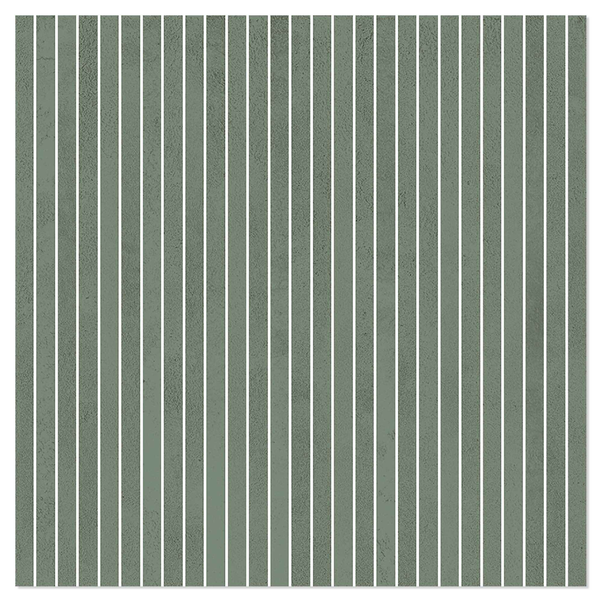 Mosaikk Gulvflis Delicate Grønn Stav Matt 30x30 (1x30) cm
