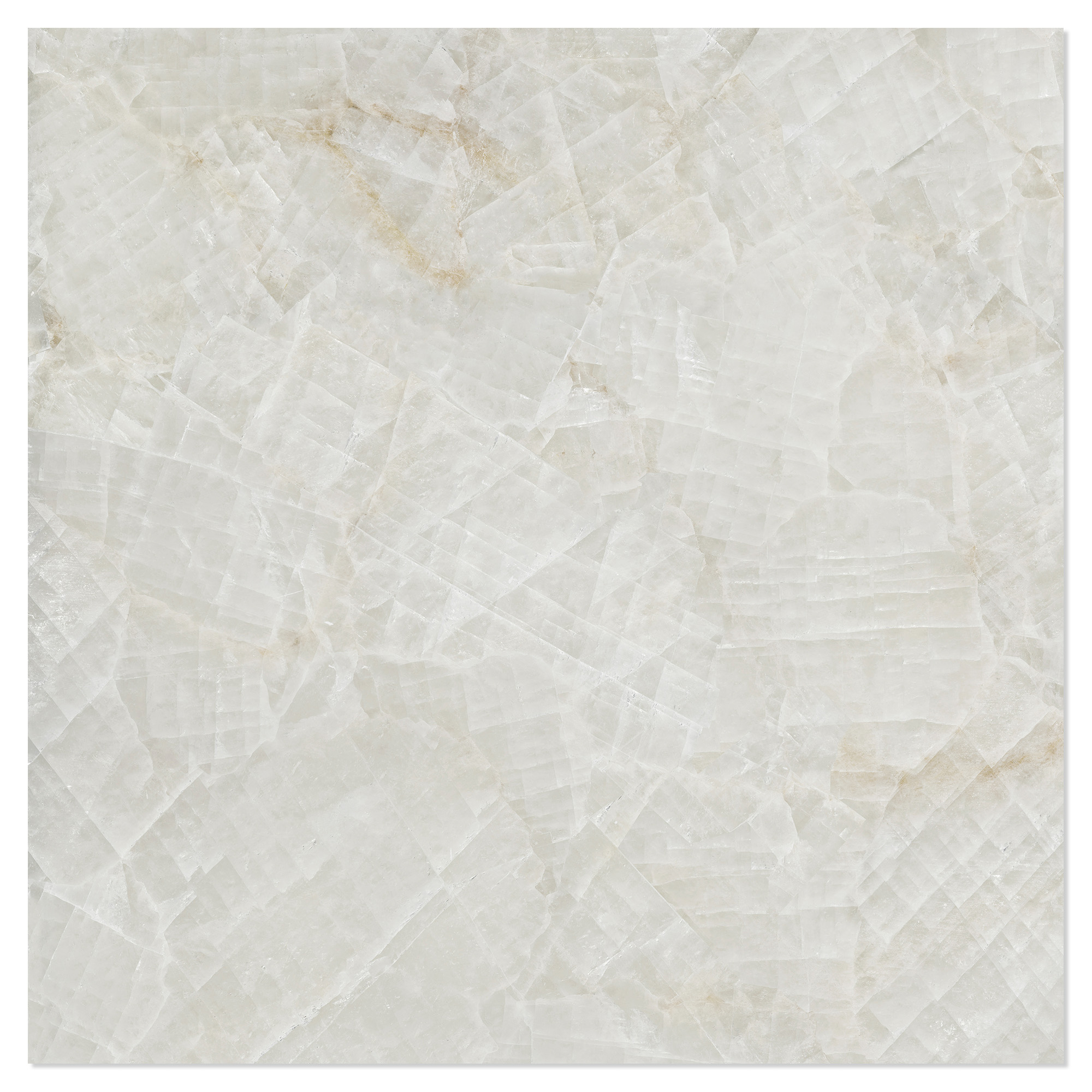 Marmor Klinker Glace Vit Polerad 120x120 cm