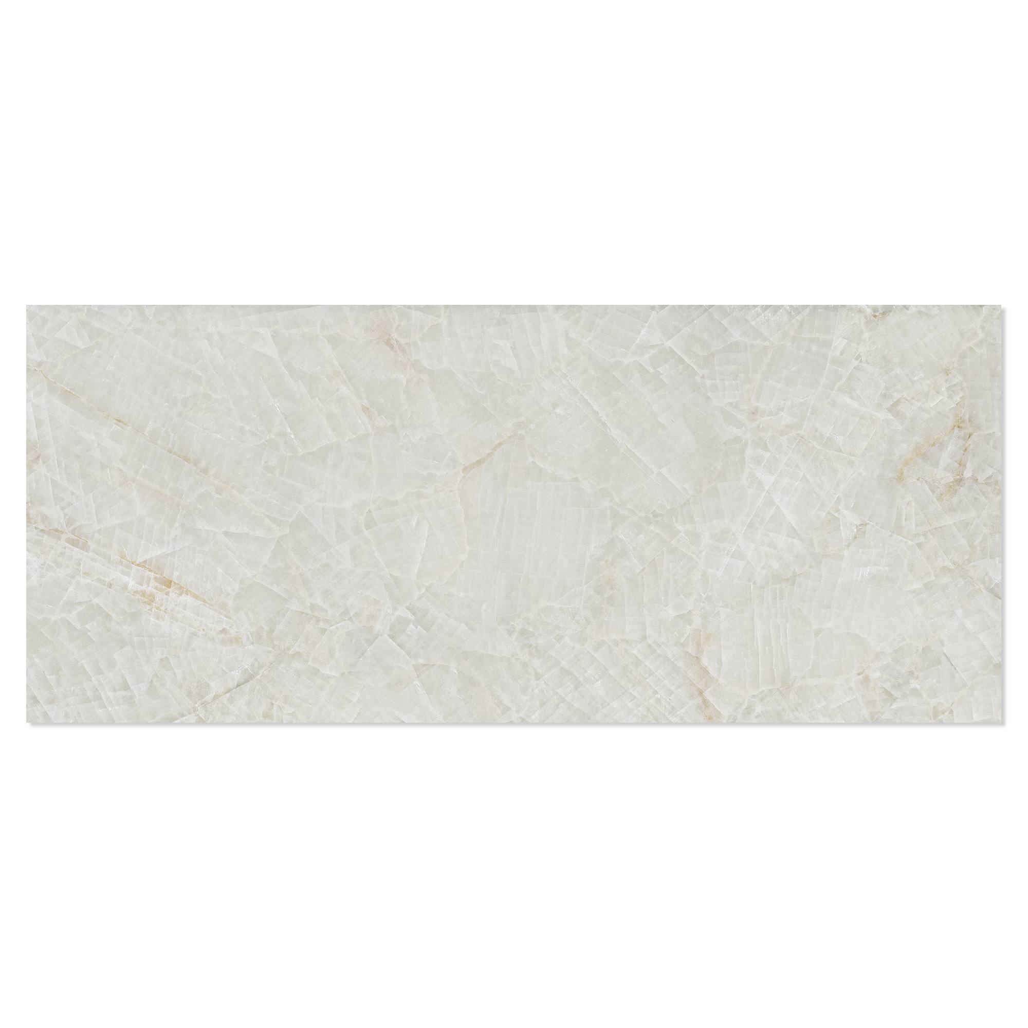 Marmor Klinker Glace Vit Polerad 120x280 cm