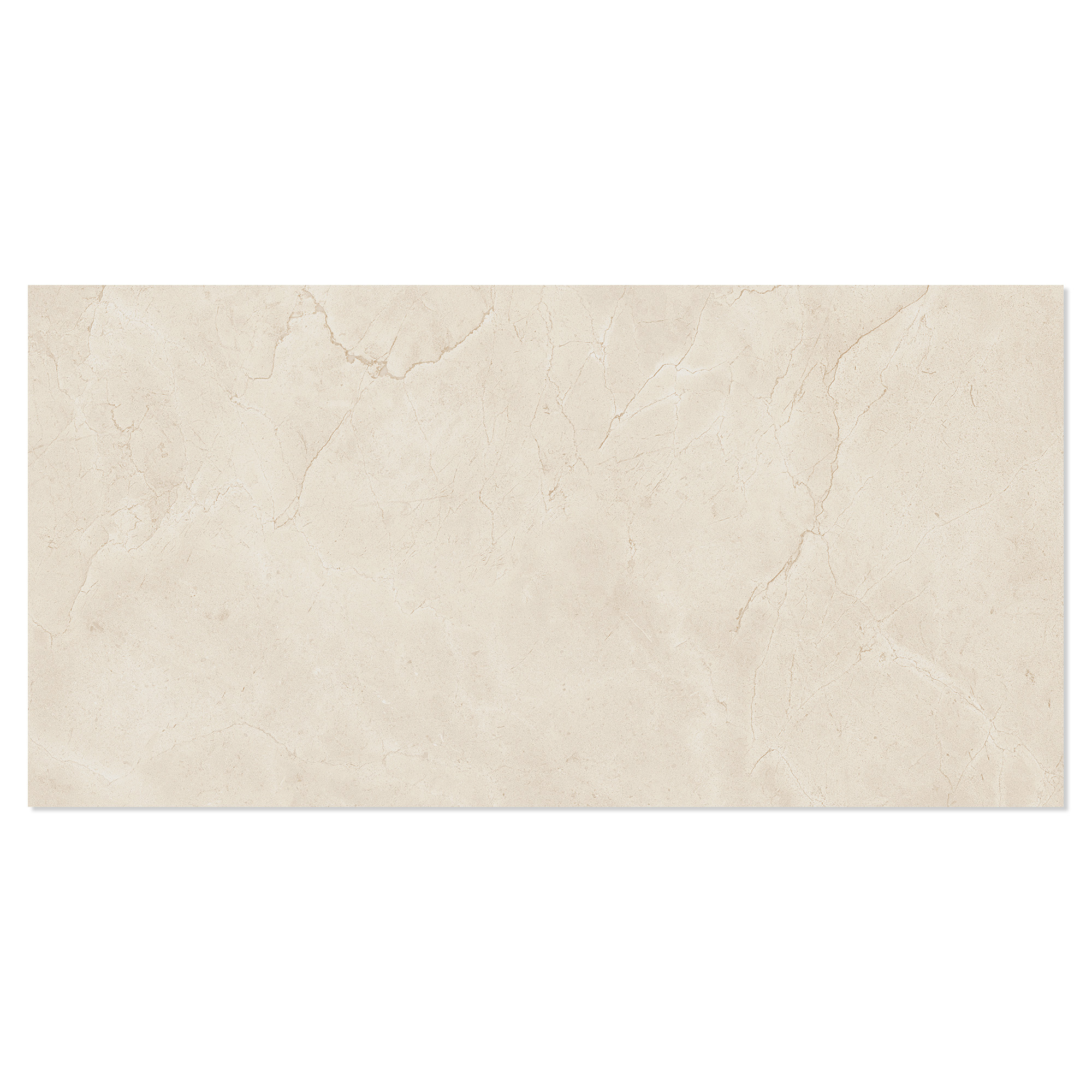 Marmor Gulvflis Ecru Beige Halvpolert 60x120 cm