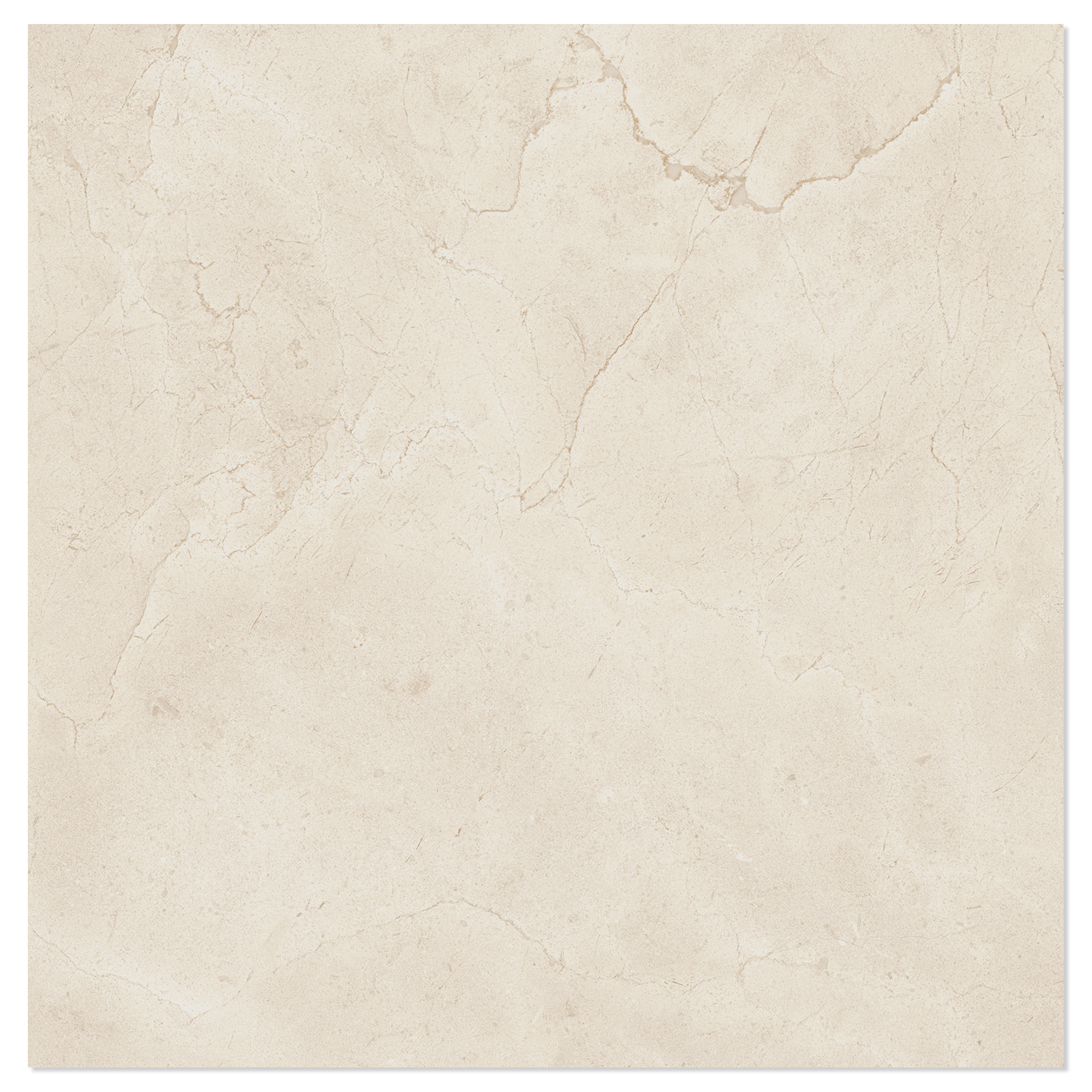 Marmor Gulvflis Ecru Beige Halvpolert 60x60 cm