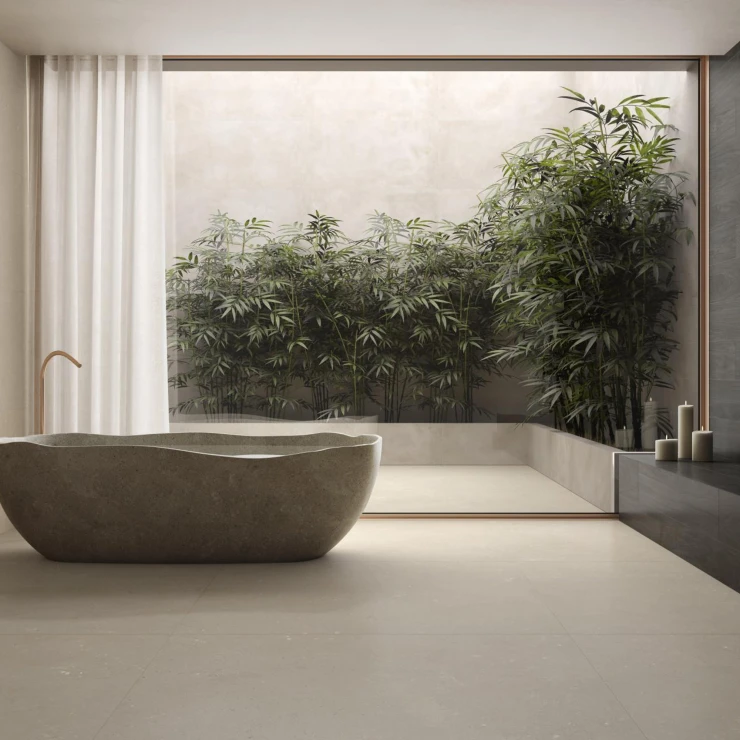 Klinker Alvar Natural Vit Halkfri (R11) Matt 60x60 cm