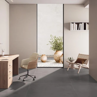 Klinker <strong>Alvar</strong>  Raw Svart Matt 120x120 cm