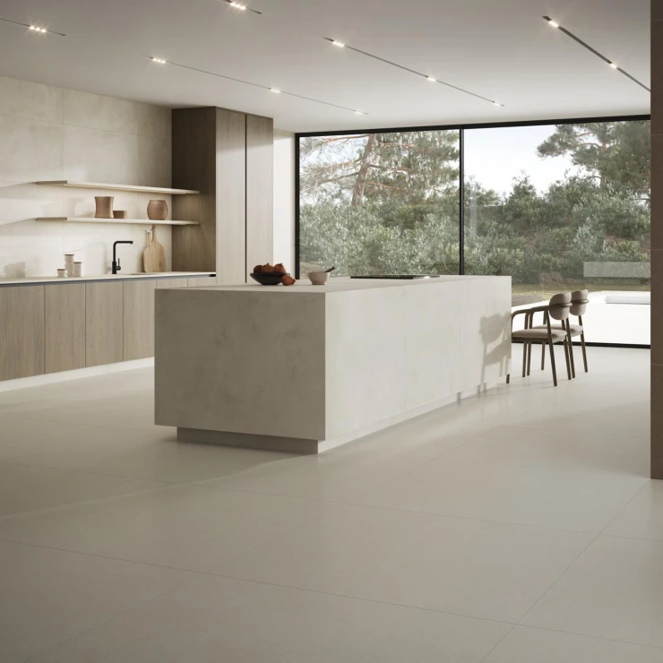 Klinker Alvar Raw Vit Matt 60x120 cm