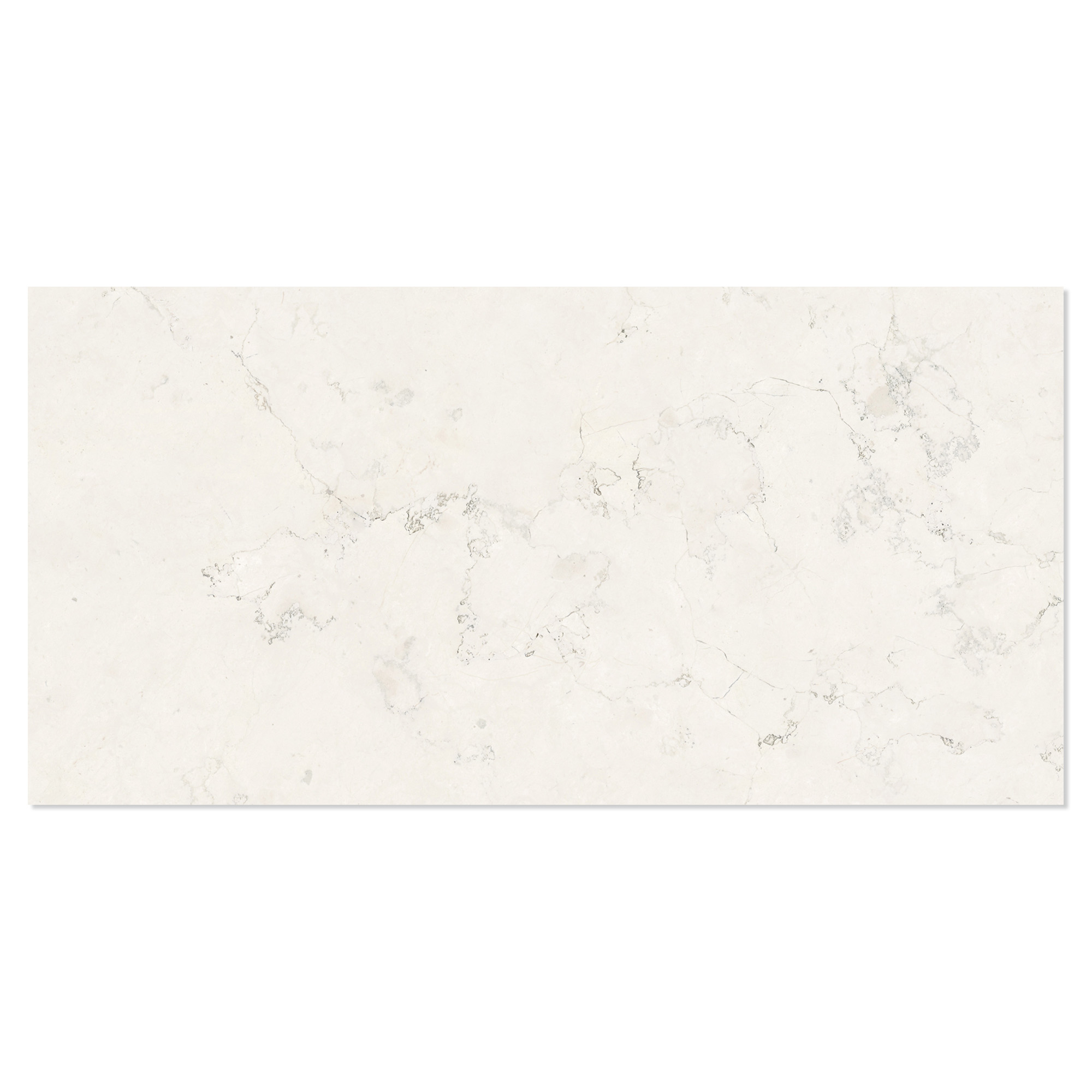 Marmor Klinker Alabia Vit Polerad 30x60 cm