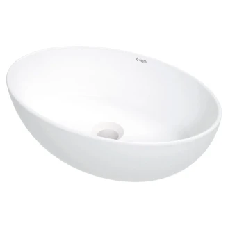 Servant <strong>Alpinia</strong>  Oval Hvit Blank 46 cm