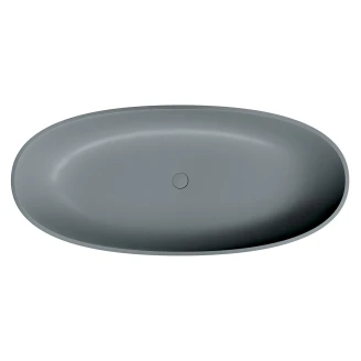 Omnires Badkar <strong>Shell M+</strong>  Askgrå Matt 175x78 cm