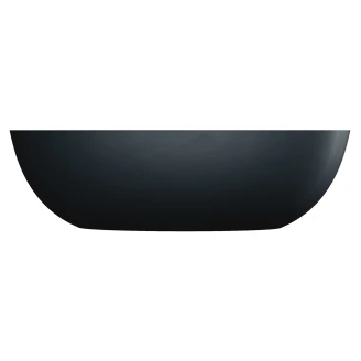 Omnires Badkar <strong>Shell M+</strong> Svart Lava Matt 175x78 cm