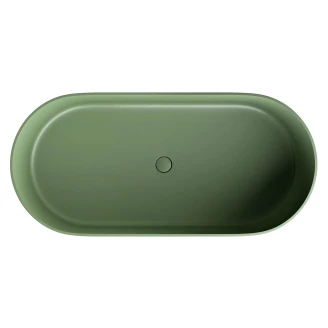 Omnires Badkar <strong>Ovo M+</strong>  Oliv Matt 160x75 cm