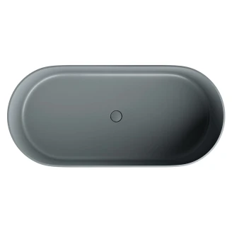 Omnires Badkar <strong>Ovo M+</strong>  Askgrå Matt 160x75 cm