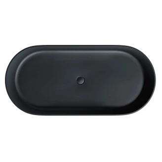 Omnires Badkar <strong>Ovo M+</strong> Svart Lava Matt 160x75 cm