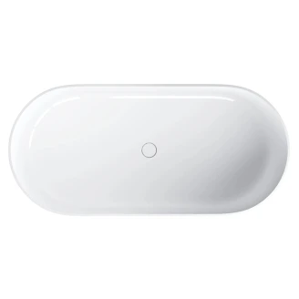 Omnires Badkar <strong>Ovo M+</strong> Vit Blank 160x75 cm