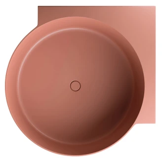 Omnires Badkar <strong>Ovo M+</strong>  Terrakotta Matt 120x120 cm