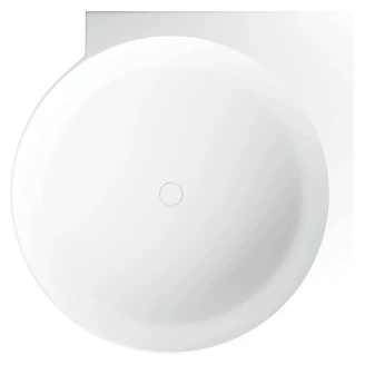Omnires Badkar <strong>Ovo M+</strong>  Vit Matt 120x120 cm
