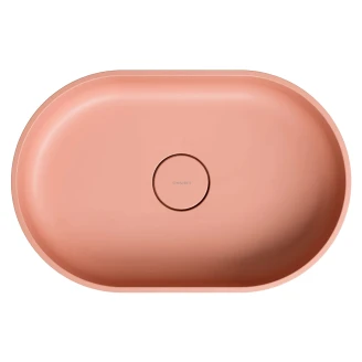 Omnires Tvättställ <strong>Ovo M+</strong> Korall Matt 55x36 cm