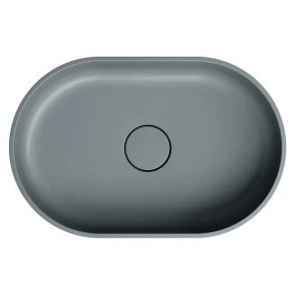 Omnires Tvättställ <strong>Ovo M+</strong> Askgrå Matt 55x36 cm
