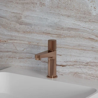Omnires Tvättställsblandare Contour Koppar Matt