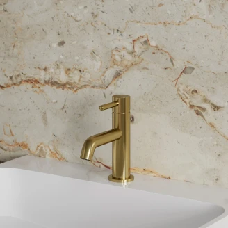Omnires Tvättställsblandare <strong>Y</strong> Guld Blank