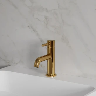 Omnires Tvättställsblandare <strong>Y</strong>  Guld Matt